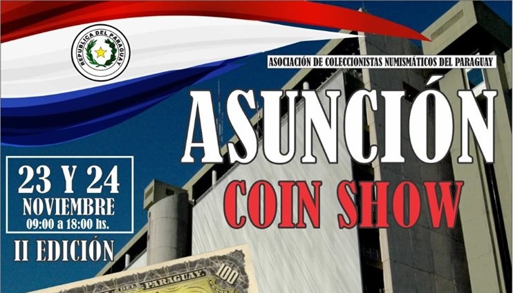 Asunción Coin Show 2019 – Invitación
