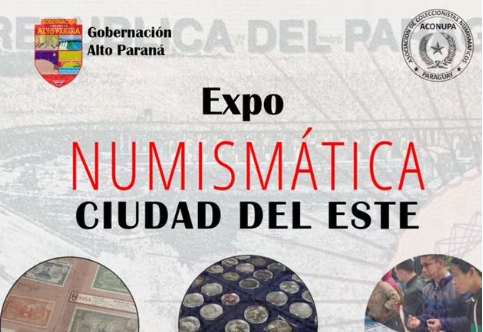 Expo Numismática Ciudad del Este 2023 – Invitación